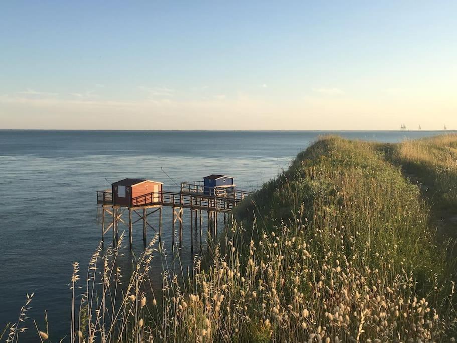 Beach Apartment - Ocean Sunset Full View Meschers-sur-Gironde Exterior foto